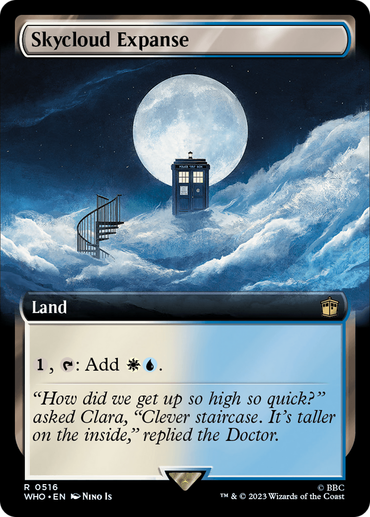 Skycloud Expanse (WHO-516) [Doctor Who]: (Extended Art)