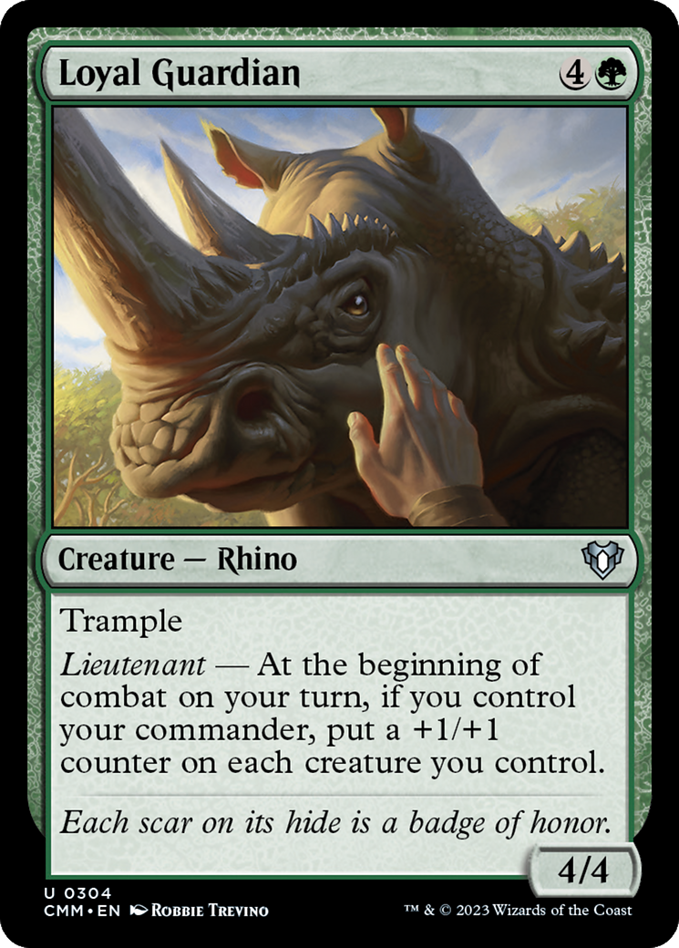 Loyal Guardian (CMM-304) [Commander Masters] Foil