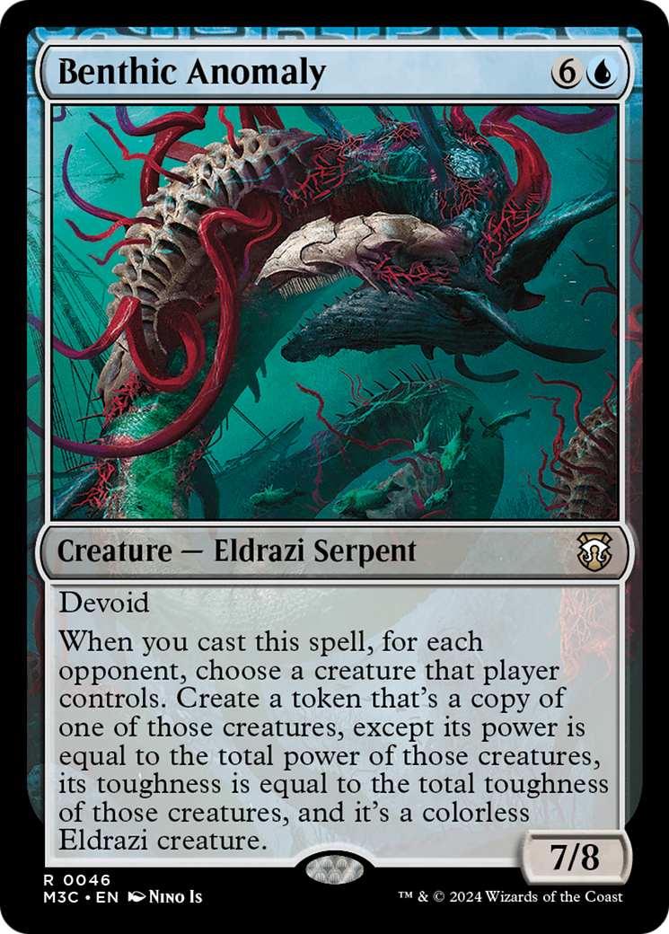 Benthic Anomaly (M3C-046) [Modern Horizons 3 Commander]: (devoid) Foil