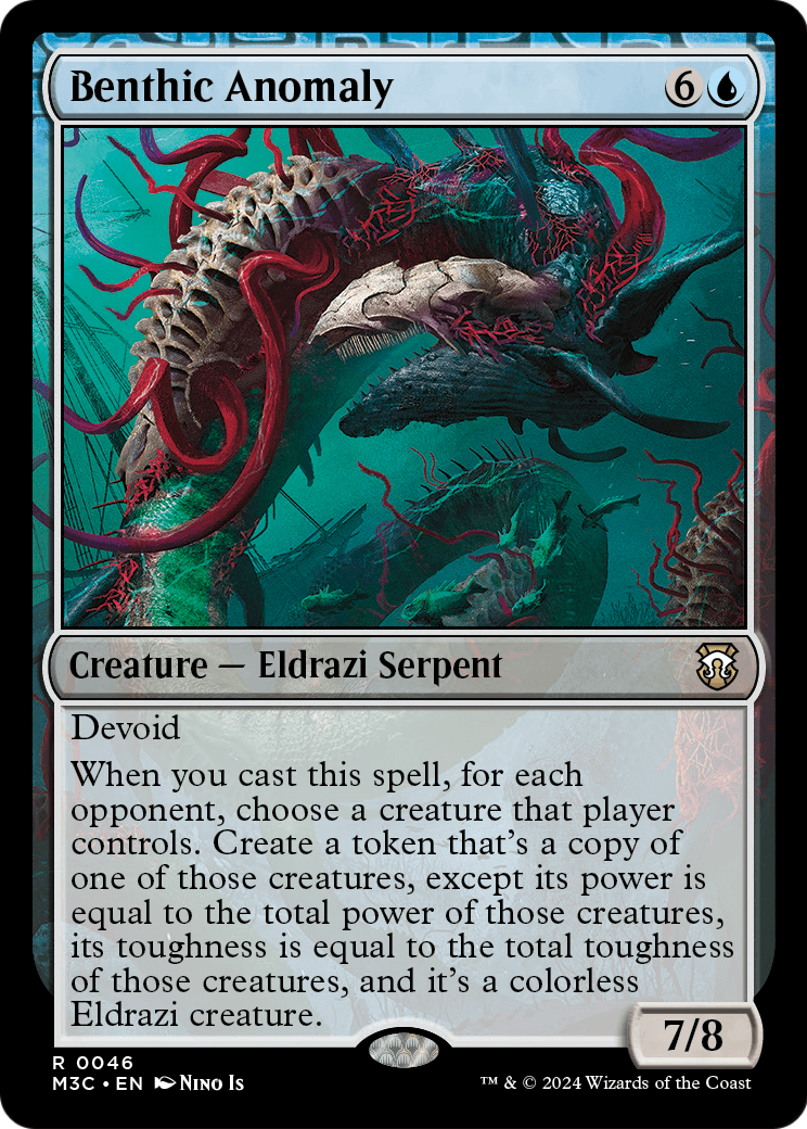 Benthic Anomaly (M3C-046) [Modern Horizons 3 Commander]