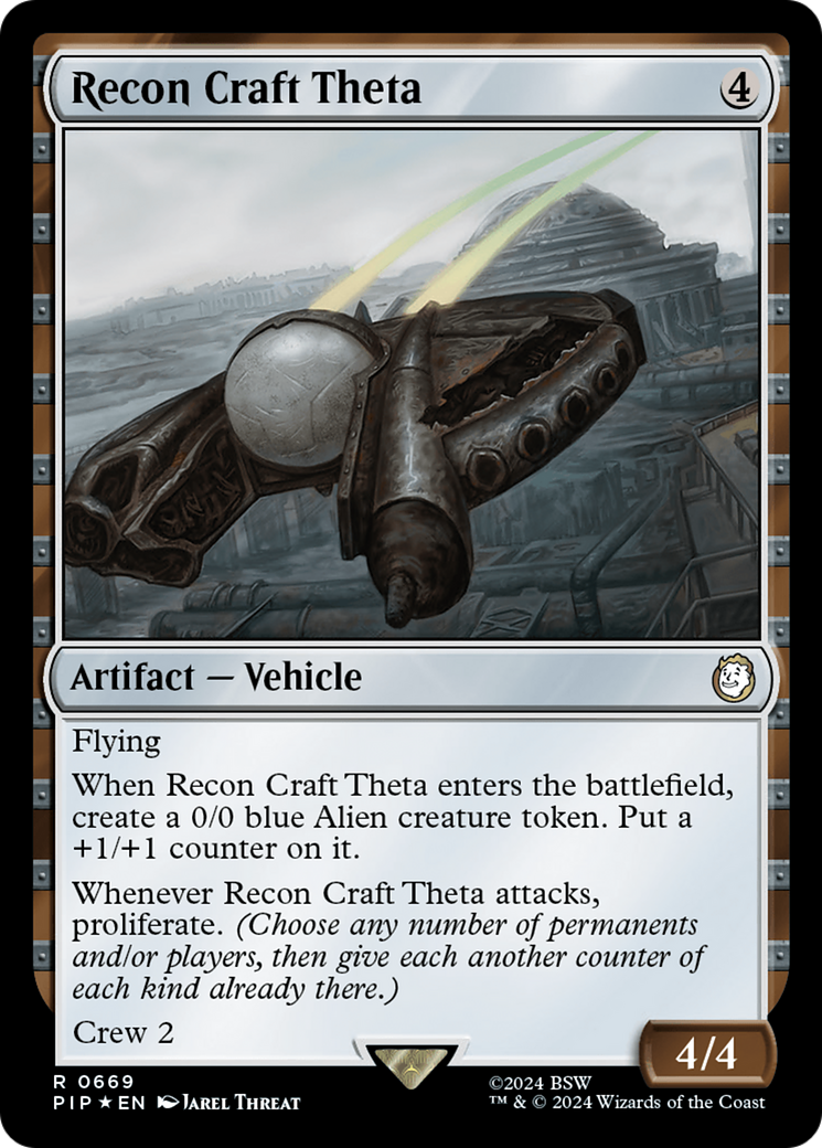 Recon Craft Theta (PIP-669) [Fallout] Foil