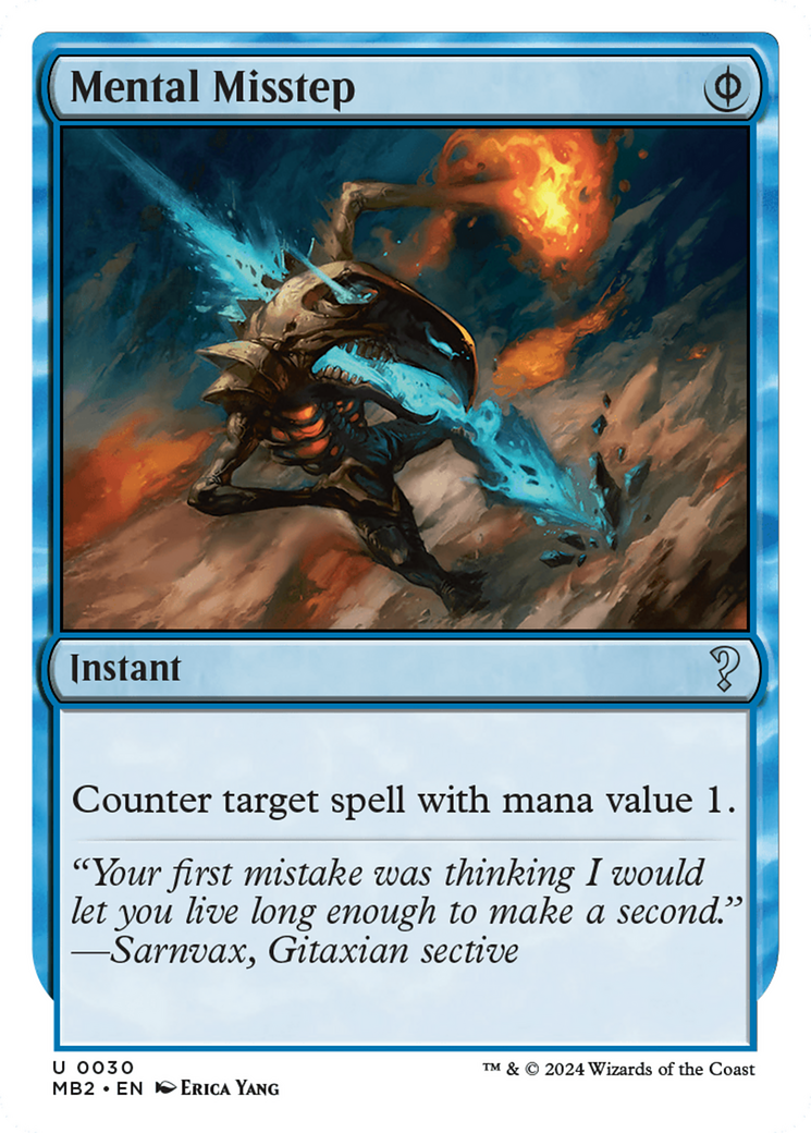 Mental Misstep (MB2-030) [Mystery Booster 2]