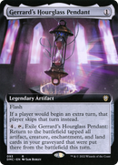 Gerrard's Hourglass Pendant (Extended Art) (DMC-093) [Dominaria United Commander]