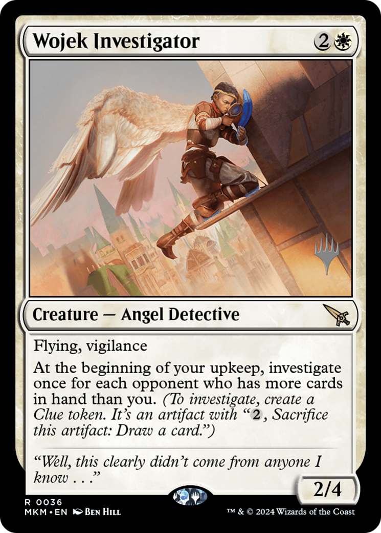 Wojek Investigator (PPMKM-036) [Promo Pack: Murders at Karlov Manor Promos]