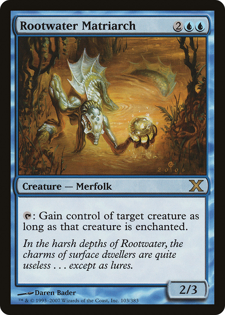 Rootwater Matriarch (10E-103) [Tenth Edition] Foil