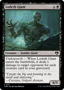 Lotleth Giant (CMM-171) [Commander Masters] Foil