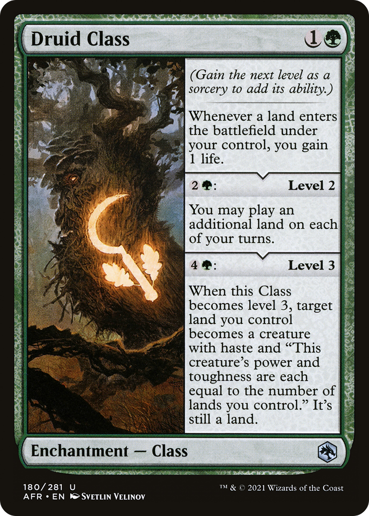 Druid Class (AFR-180) [Adventures in the Forgotten Realms]