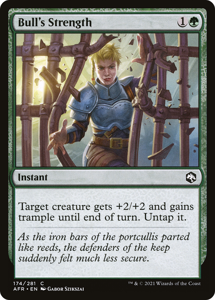 Bull's Strength (AFR-174) [Adventures in the Forgotten Realms] Foil