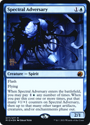 Spectral Adversary (PRE-77S) [Innistrad: Midnight Hunt Promos] Foil