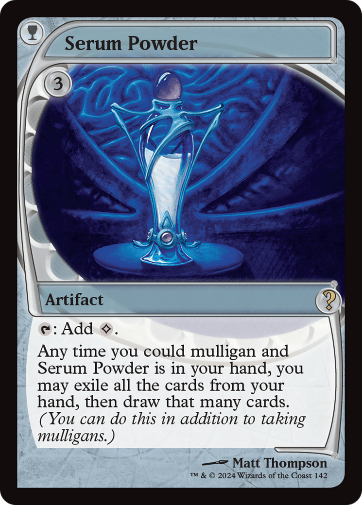 Serum Powder (MB2-142) [Mystery Booster 2]