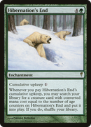 Hibernation's End (CSP-110) [Coldsnap] Foil