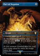 Pact of Negation (Borderless) (LTC-523) [Tales of Middle-earth Commander] (Borderless) Foil
