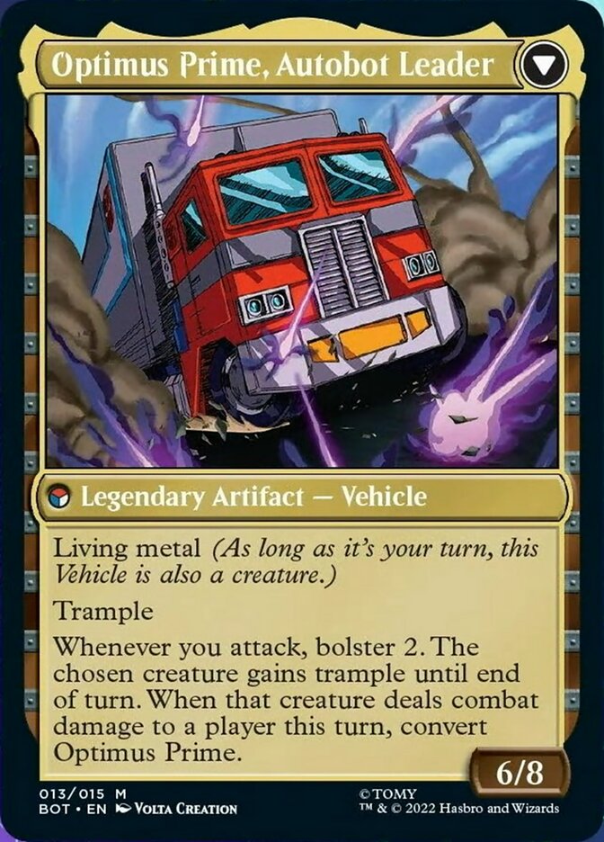 Optimus Prime, Hero // Optimus Prime, Autobot Leader (BOT-013) [Transformers]: (convertdfc)