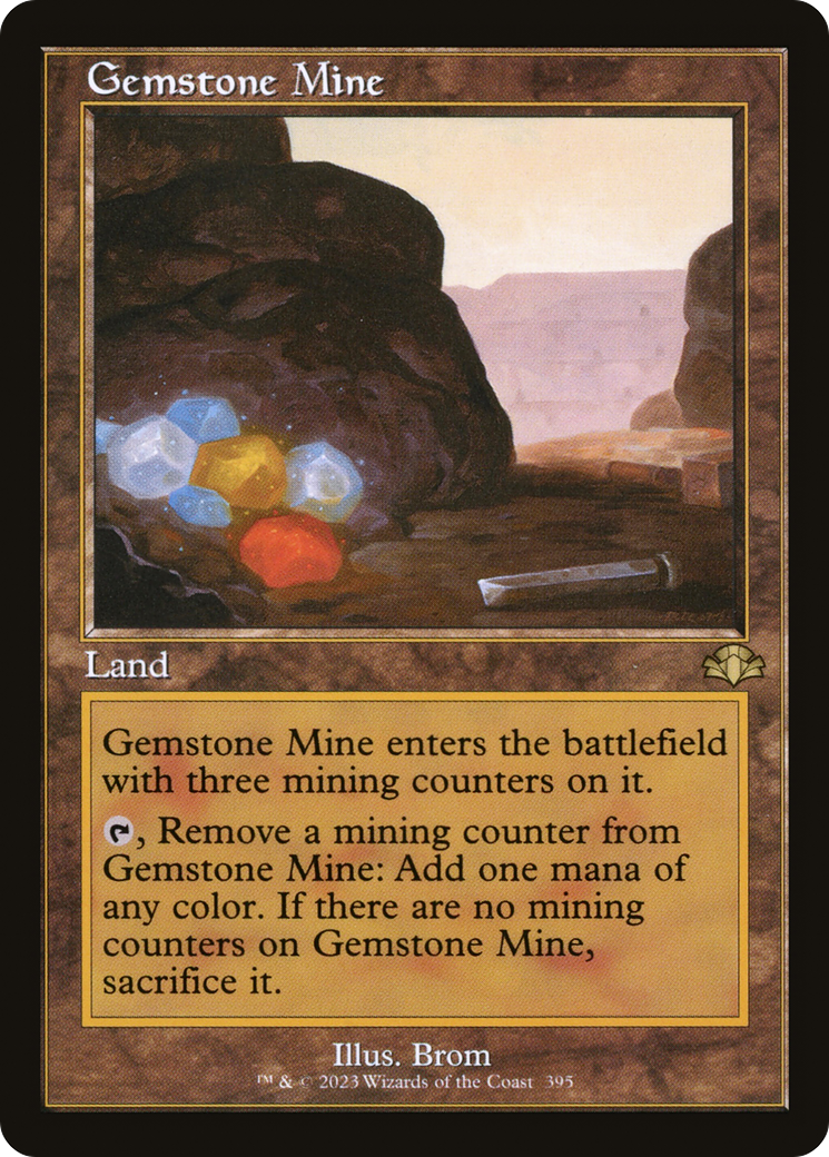 Gemstone Mine (DMR-395) [Dominaria Remastered]