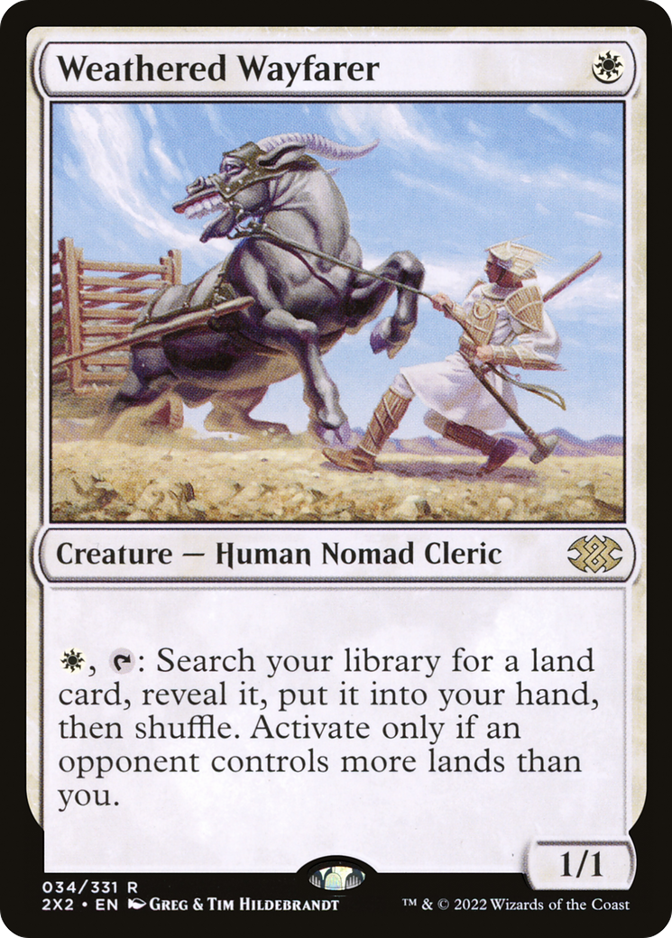 Weathered Wayfarer (2X2-034) [Double Masters 2022] Foil