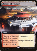 Temple of Triumph (M21-391) [Core Set 2021]: (Extended Art)