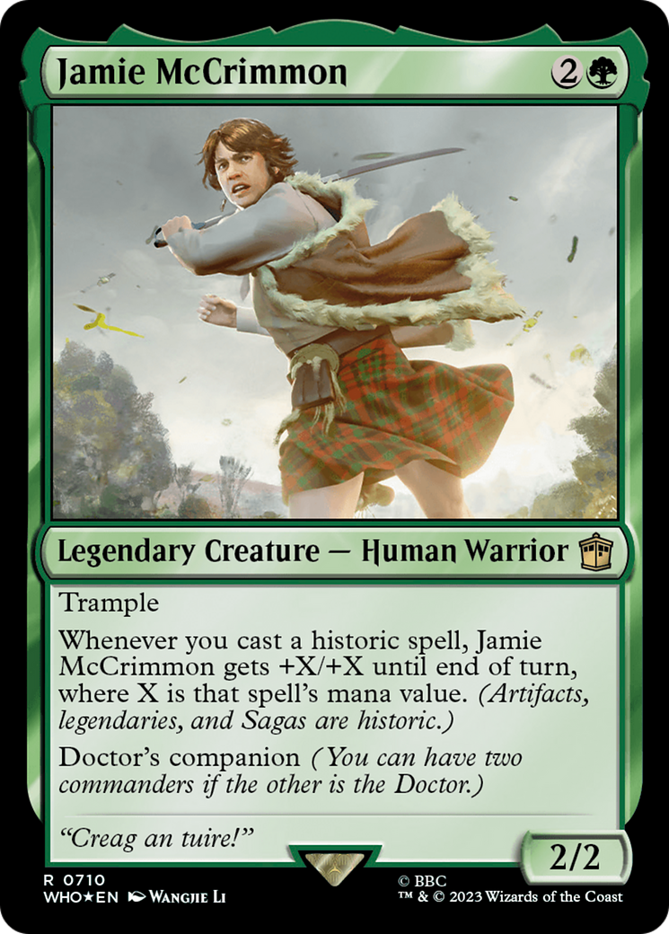 Jamie McCrimmon (WHO-710) [Doctor Who] Foil