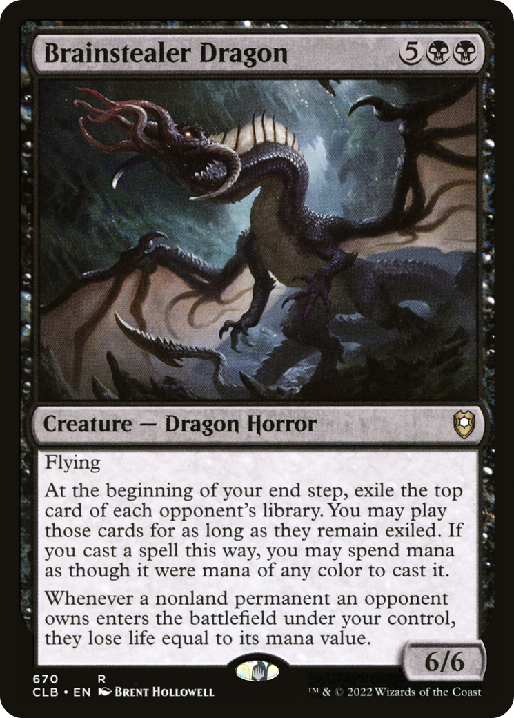 Brainstealer Dragon (CLB-670) [Commander Legends: Battle for Baldur's Gate]