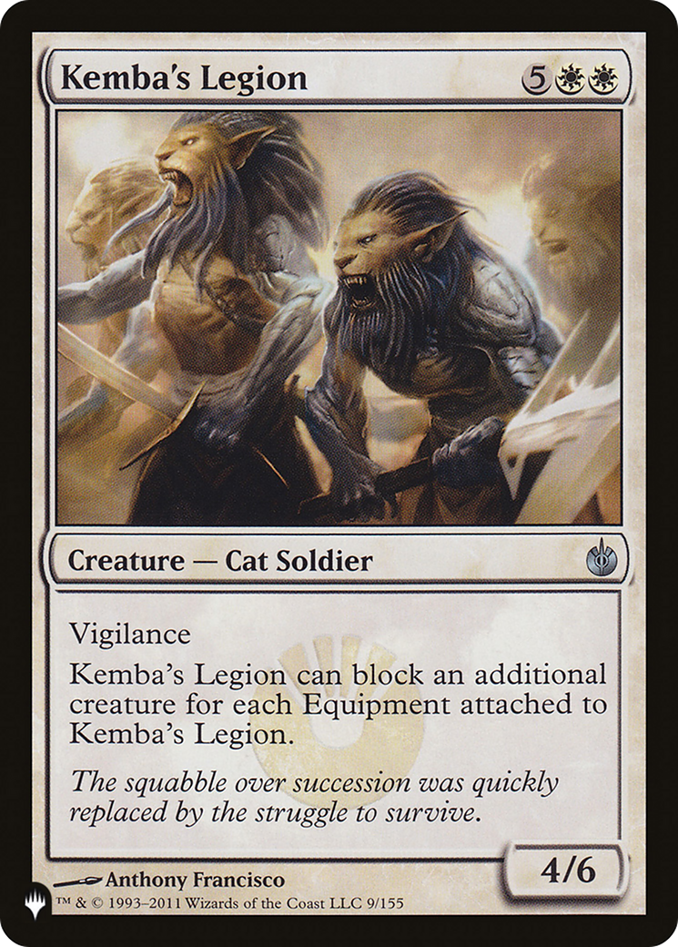 Kemba's Legion (LIST-MBS-9) [The List]