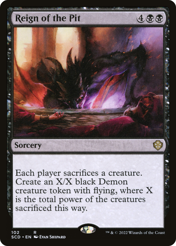 Reign of the Pit (SCD-102) [Starter Commander Decks]