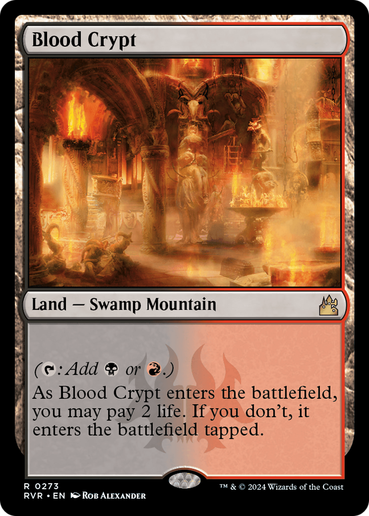 Blood Crypt (RVR-273) [Ravnica Remastered]