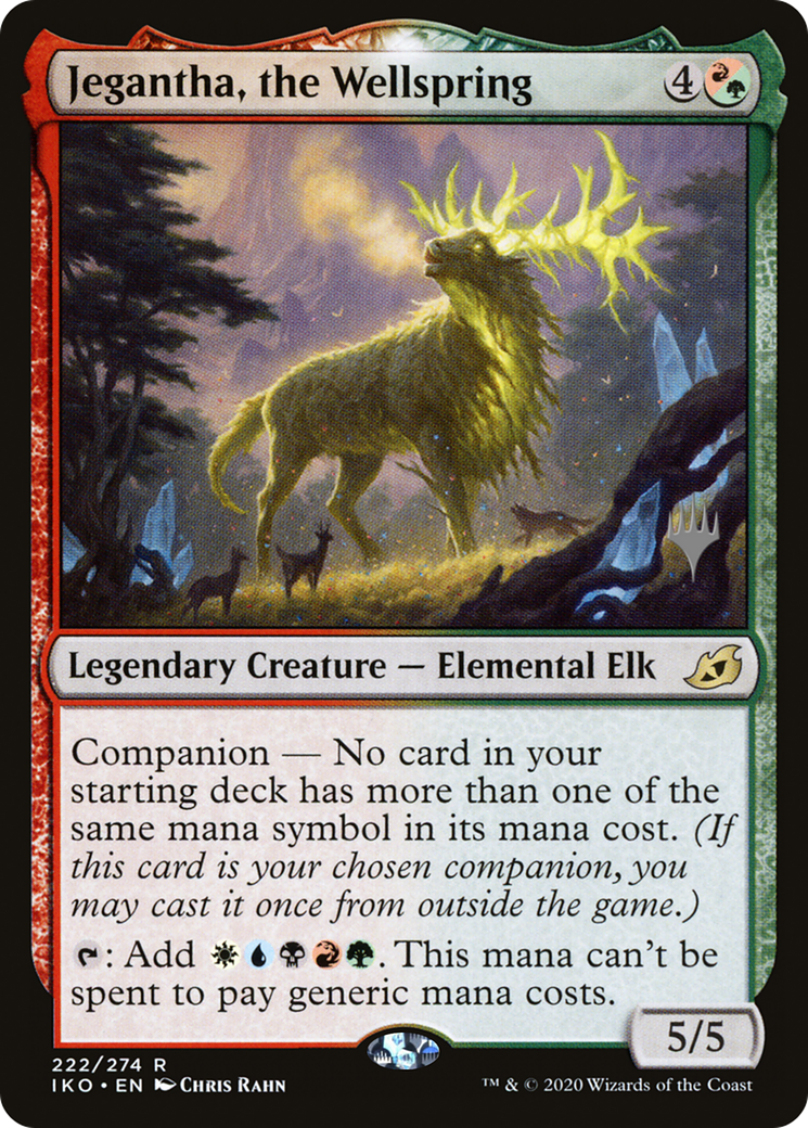 Jegantha, the Wellspring (PPIKO-222P) [Promo Pack: Ikoria: Lair of Behemoths Promos]