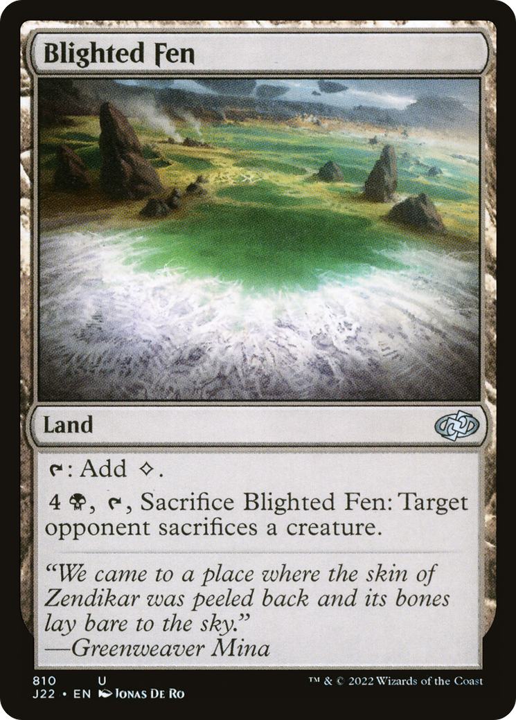 Blighted Fen (J22-810) [Jumpstart 2022]