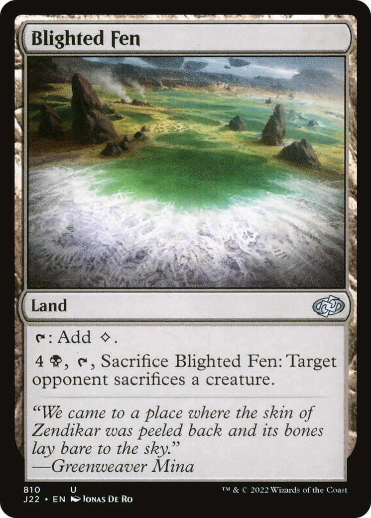 Blighted Fen (J22-810) [Jumpstart 2022]