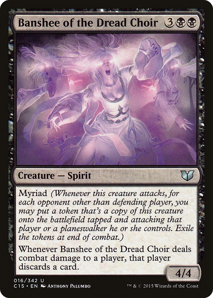Banshee of the Dread Choir (C15-016) [Commander 2015]