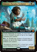 Zimone, Paradox Sculptor (FDN-483) [Foundations]: (Extended Art)