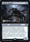 Caustic Bronco (PRE-82S) [Outlaws of Thunder Junction Promos] Foil