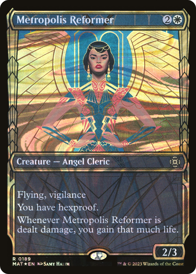 Metropolis Reformer (MAT-189) [March of the Machine: The Aftermath]: (Showcase) Foil