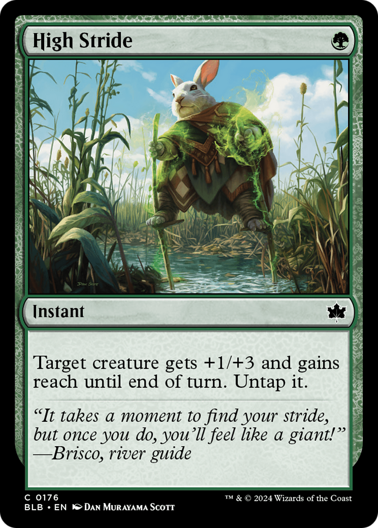 High Stride (BLB-176) [Bloomburrow] Foil