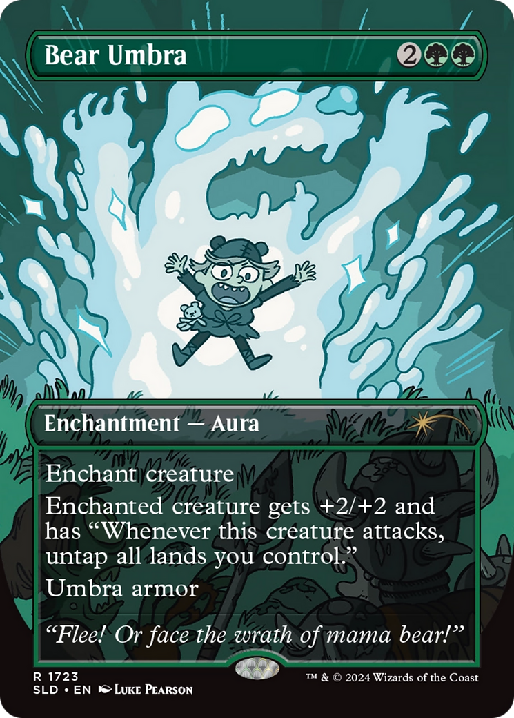 Bear Umbra (SLD-1723) [Secret Lair Drop] (Borderless)