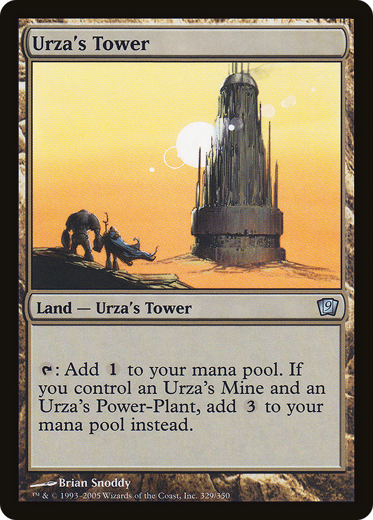 Urza's Tower (9ED-329★) [9th Edition]