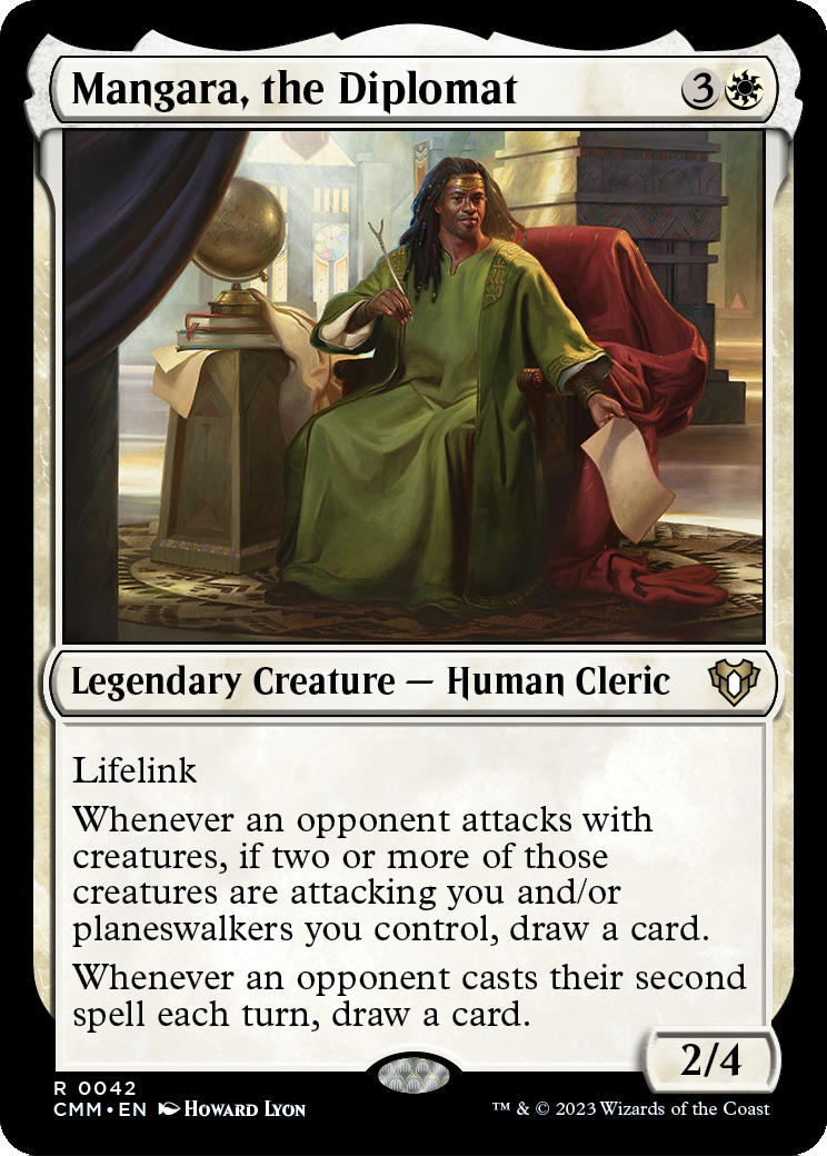 Mangara, the Diplomat (CMM-042) [Commander Masters] Foil