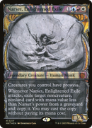 Narset, Enlightened Exile (MAT-217) [March of the Machine: The Aftermath]: (Showcase) Foil