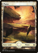 Plains (252) - Full Art (BFZ-252) [Battle for Zendikar] Foil