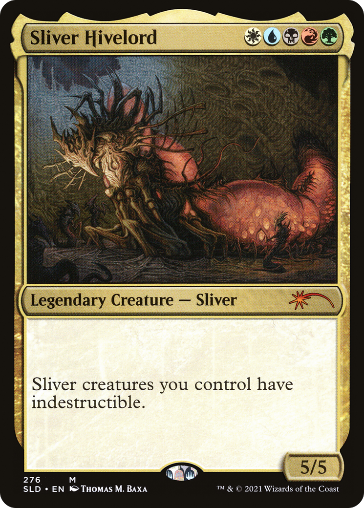 Sliver Hivelord (SLD-276) [Secret Lair Drop] Foil