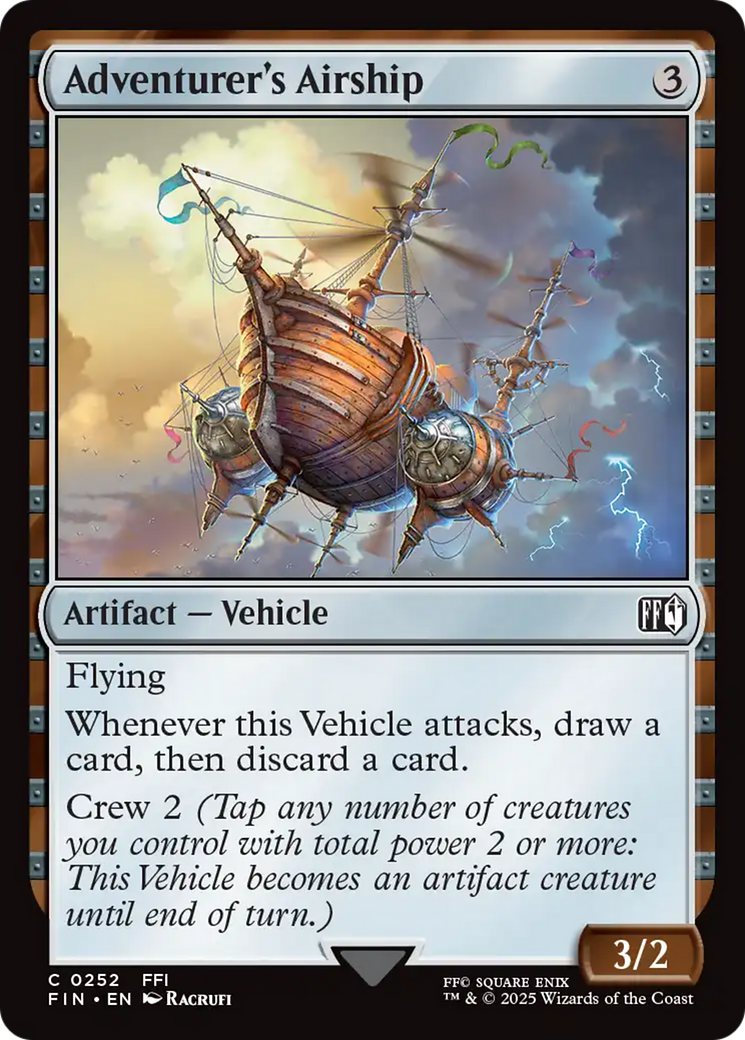 Adventurer's Airship (FIN-252) [FINAL FANTASY] Foil