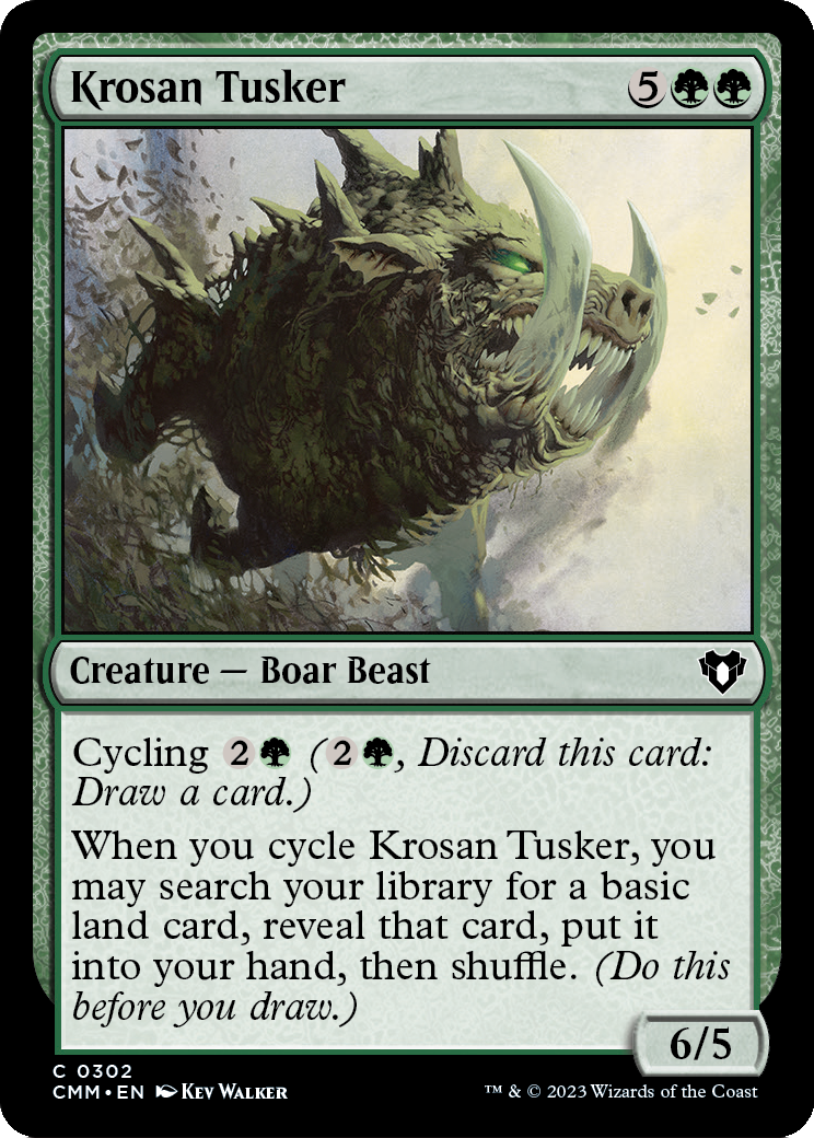 Krosan Tusker (CMM-302) [Commander Masters]