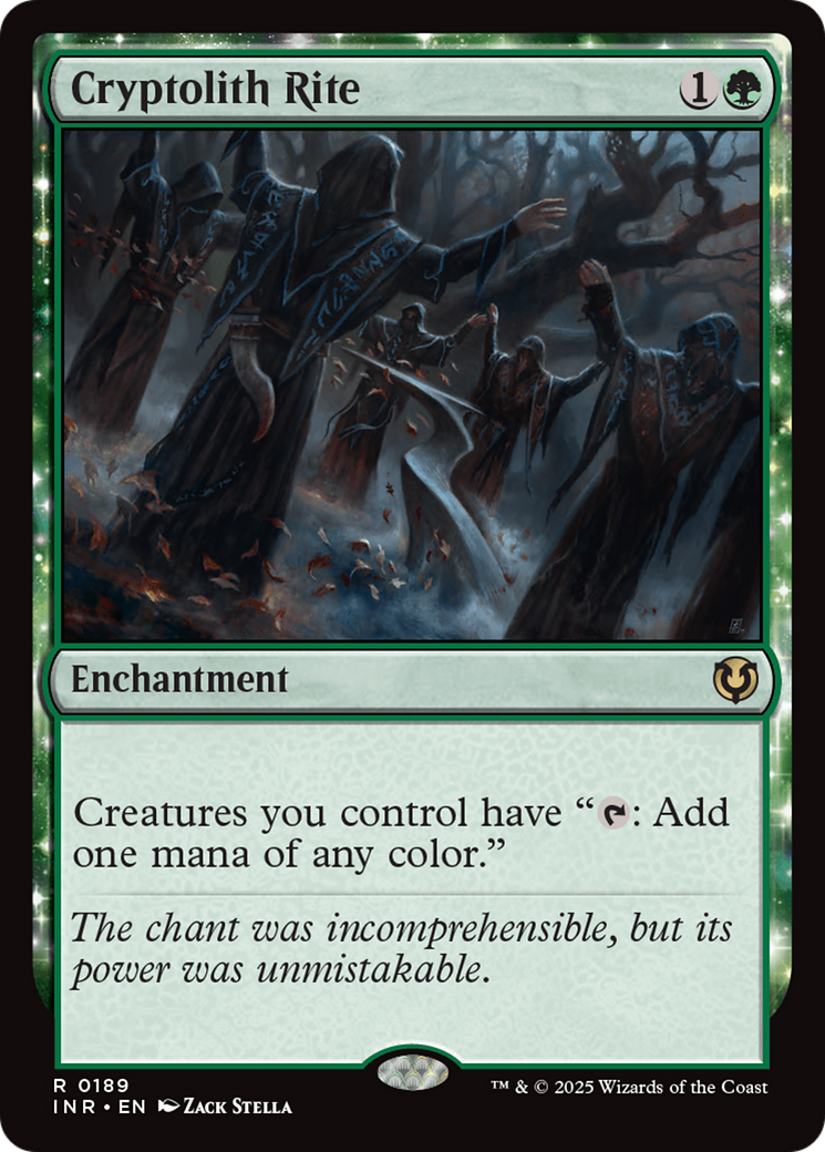 Cryptolith Rite (INR-189) [Innistrad Remastered]: (enchantment) Foil