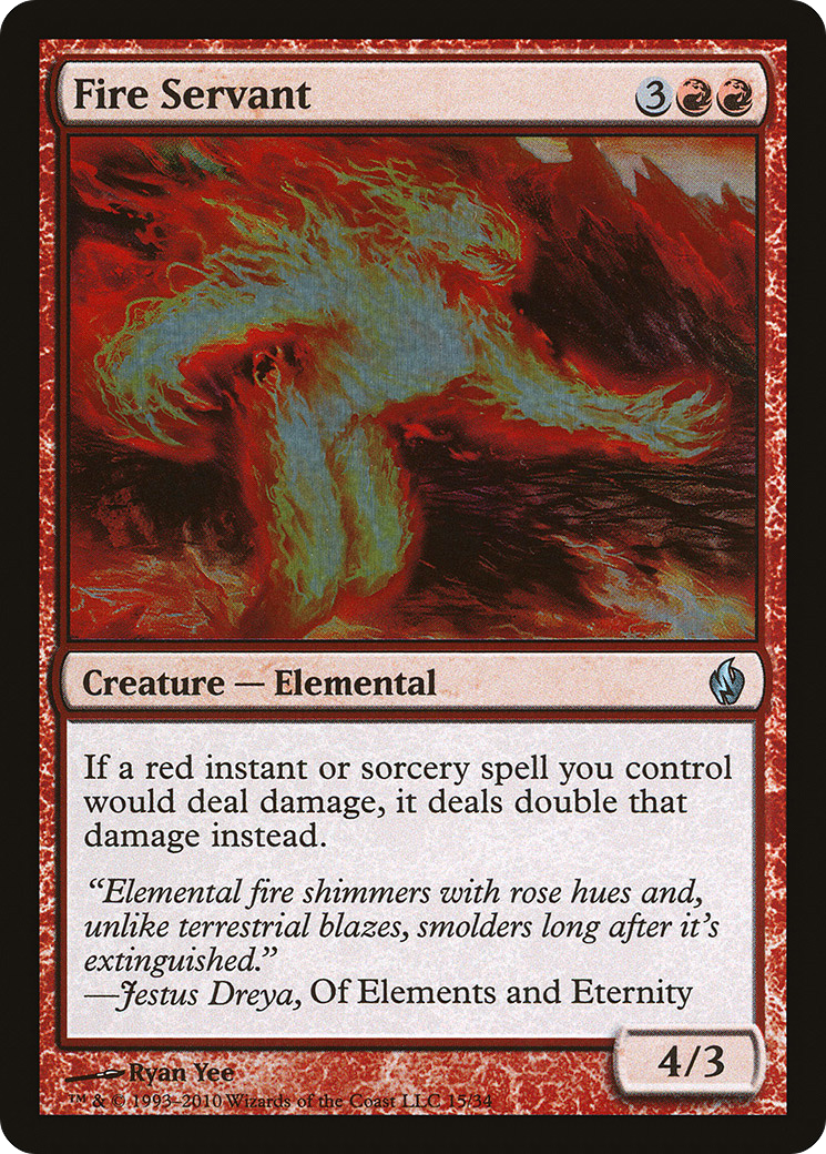 Fire Servant (PD2-015) [Premium Deck Series: Fire and Lightning] Foil
