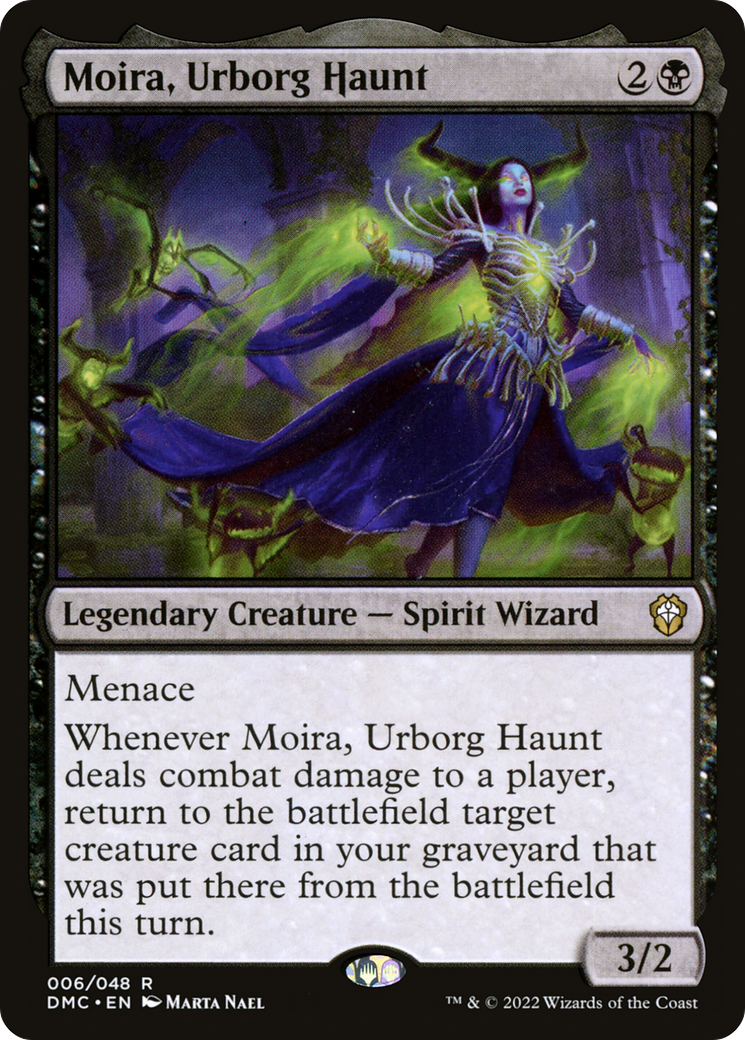 Moira, Urborg Haunt (DMC-006) [Dominaria United Commander]