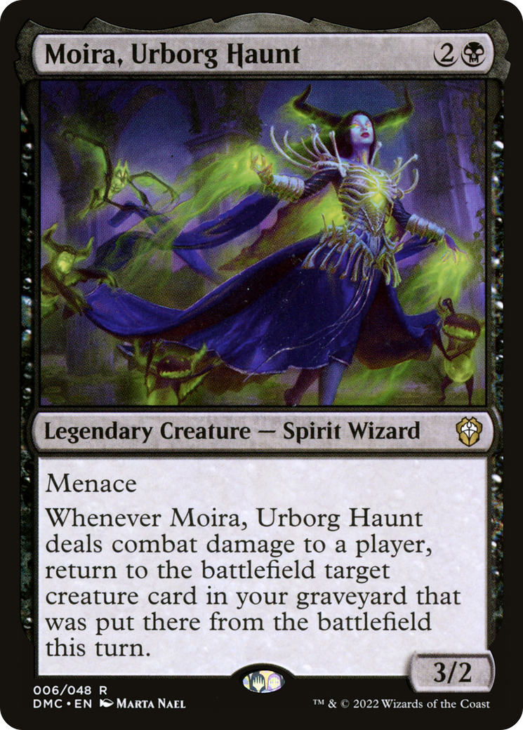Moira, Urborg Haunt (DMC-006) [Dominaria United Commander]