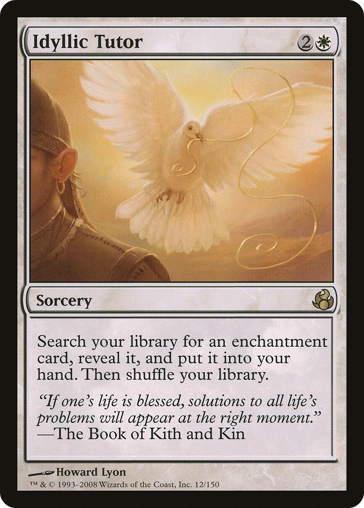 Idyllic Tutor (MOR-012) [Morningtide] Foil