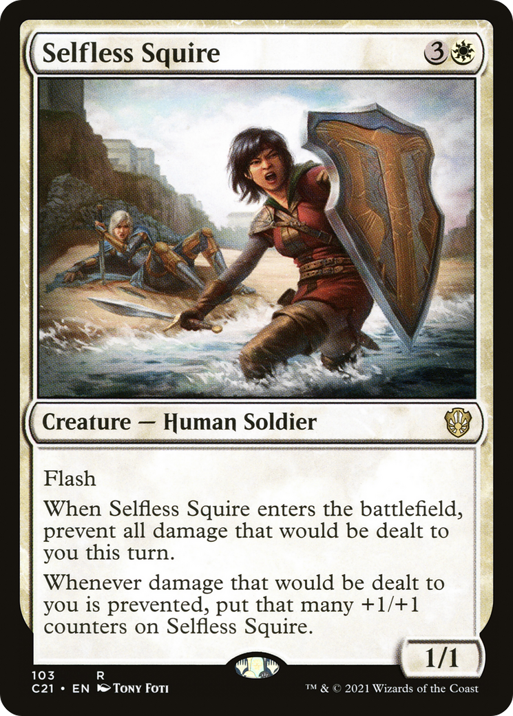 Selfless Squire (C21-103) [Commander 2021]