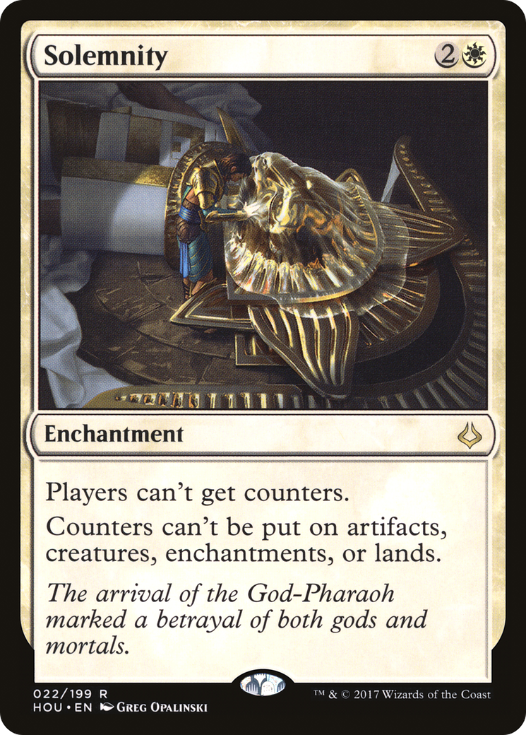 Solemnity (HOU-022) [Hour of Devastation] Foil