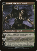 Garruk Relentless // Garruk, the Veil-Cursed (LIST-ISD-181) [The List]: (Double Faced Transform)