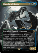 Blue, Loyal Raptor (REX-008) [Jurassic World Collection] (Borderless) Foil
